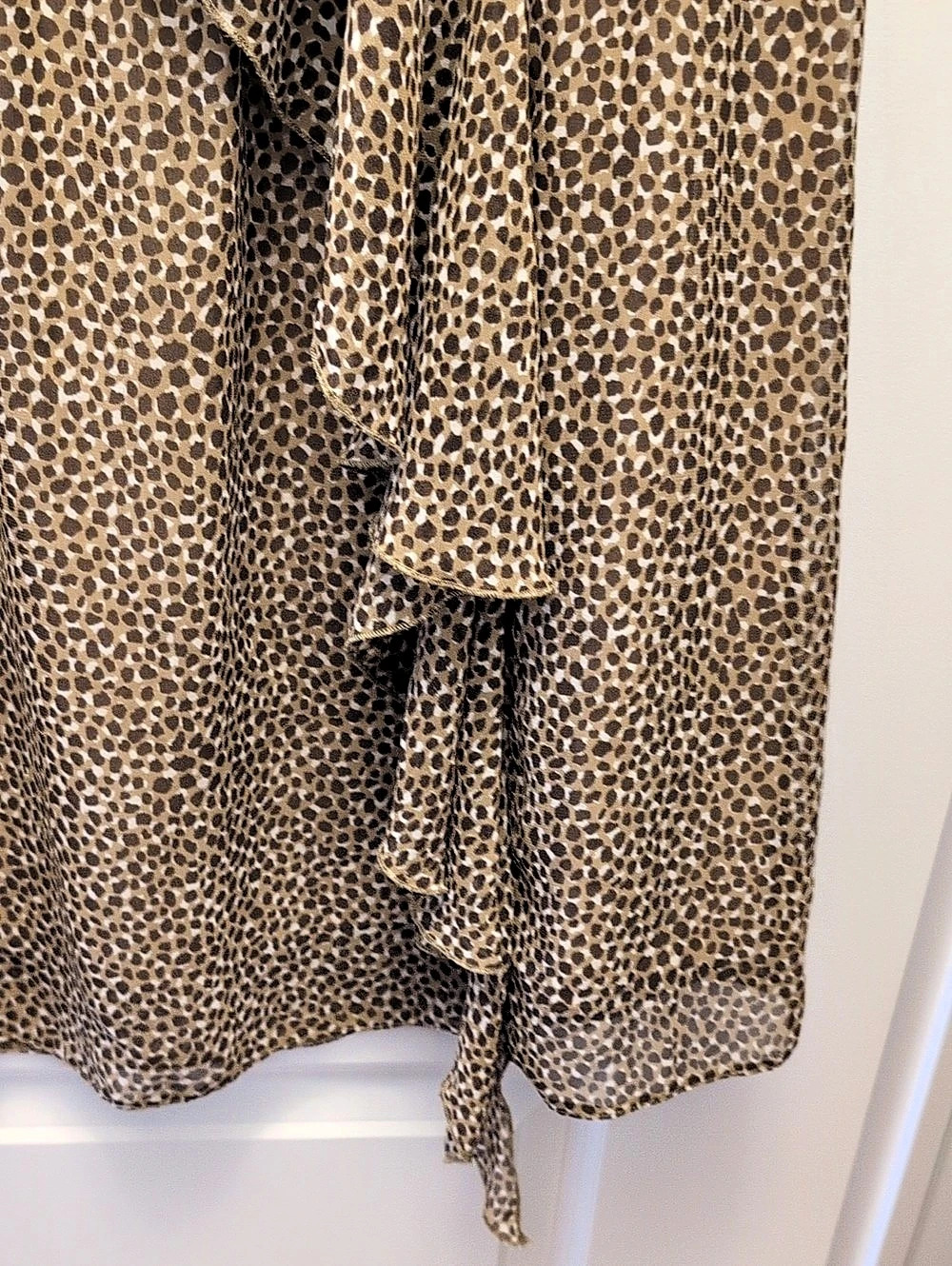 H&M Animal Print Ruffle Dress - Picture 4 of 5